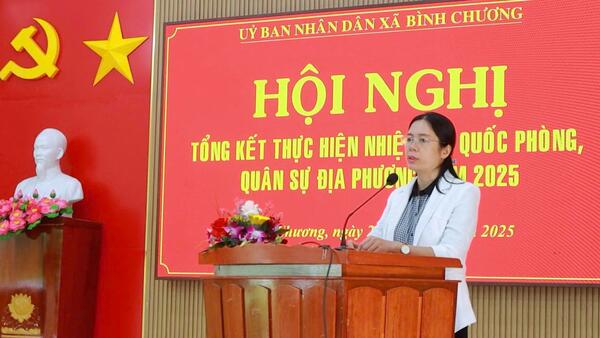 BÌNH CHƯƠNG TỔ CHỨC HỘI NGHỊ TỔNG KẾT NHIỆM VỤ QUÂN SỰ – QUỐC PHÒNG NĂM 2025